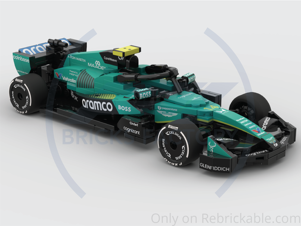 Lego F1 Aston Martin AMR26