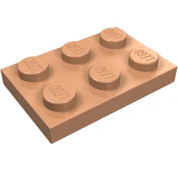 Plate 2 x 3 / Nougat