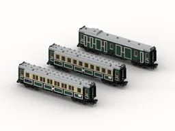 Bavarian Express Train (Moc-Pack) (8w)