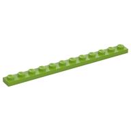 Lego Plate 1 x 12 / Lime
