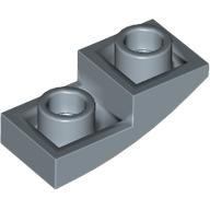 Lego Brick Curved Inverted 2 x 1 / Sand Blue