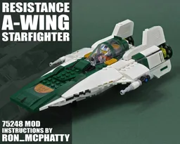 Resistance A-Wing set 75248 MOD