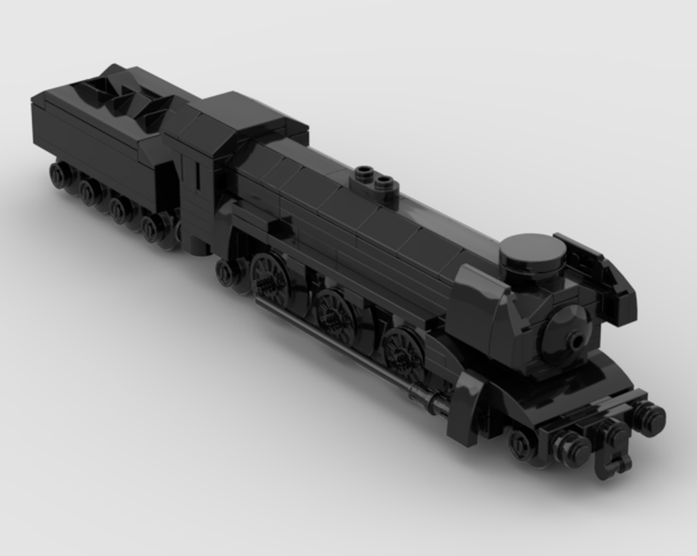 Lego 4-6-2 Steam Locomotive (Narrow Gauge)