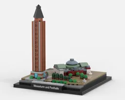 Messeturm und Festhalle