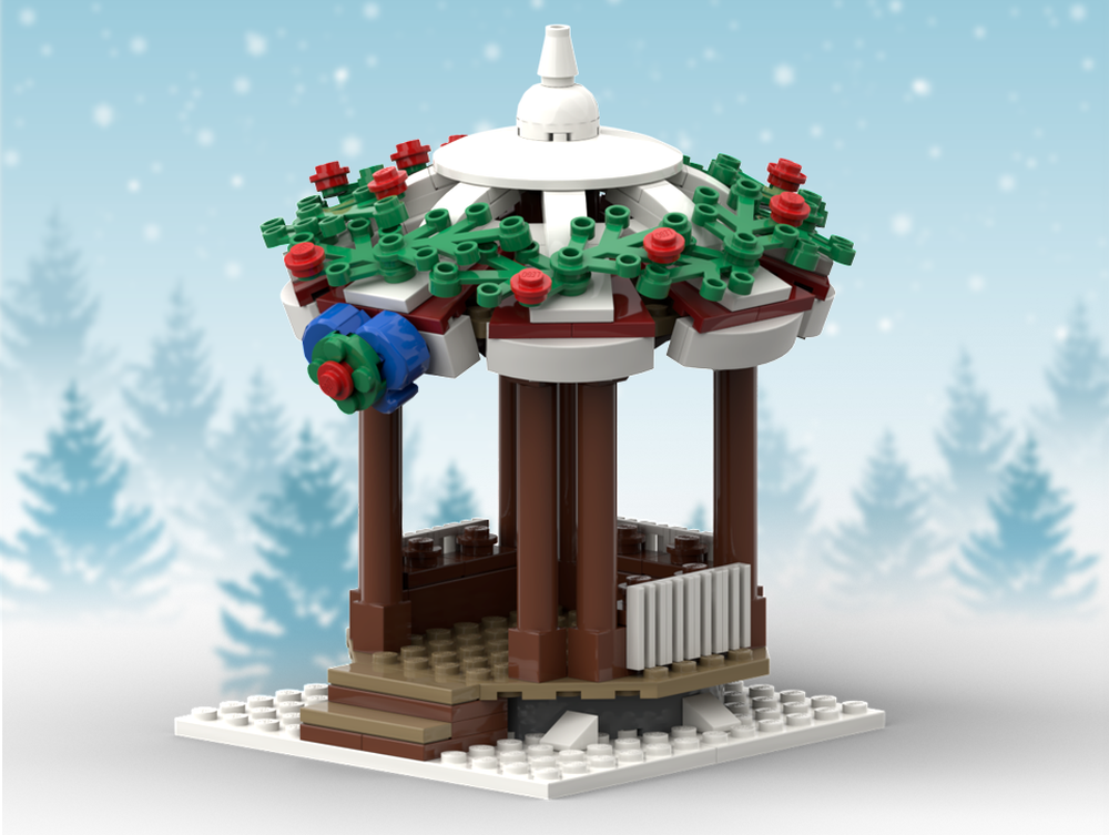 Lego Winter Village - Gazebo