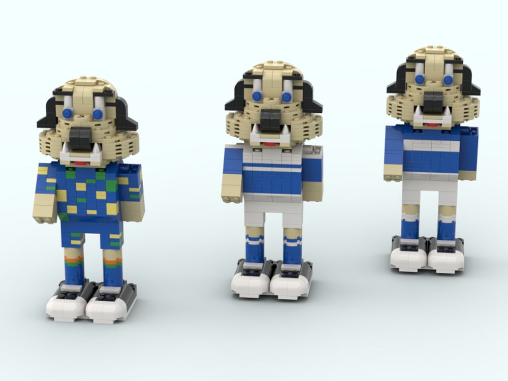 Lego Beau Brummie in more Home Kits, Birmingham City Football Club Mascot