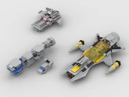 Three faction ships