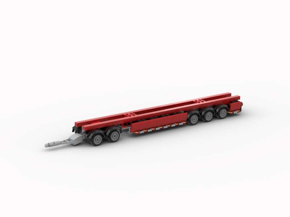 Lego 5 axle container trailer