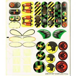 Sticker Sheet for Set 2913-1 / [No Color/Any Color]