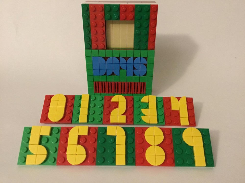 Lego Advent Build #4- Christmas countdown