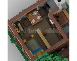 Medieval Castle: House (with Tree)