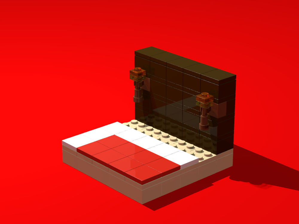 Lego Minecraft Vindicator Stand
