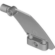 Technic Panel Curved 5 x 7 Parallelogram Right / Light Bluish Gray