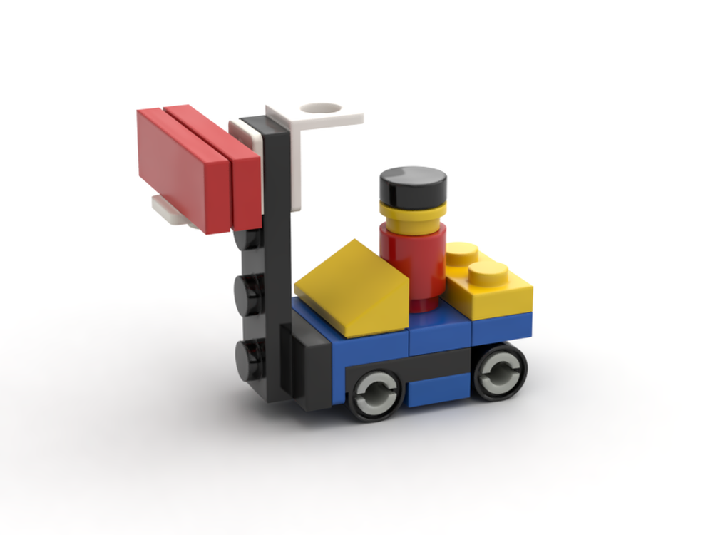 Lego 615 Forklift (microscale)
