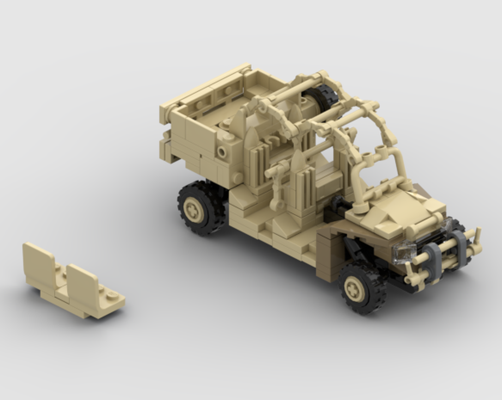 Lego US Army/Marine Special Forces LTATV MRZR D4