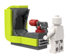 1P SciFi Arcade Shooting Game