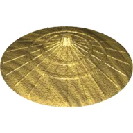 Hat, Conical Asian Style / White