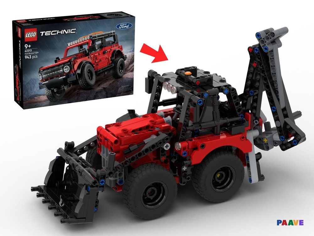 Lego 42213 Backhoe Loader