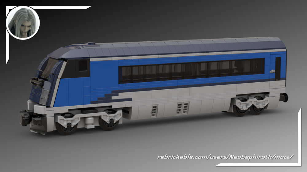 Lego ČD Railjet cab car