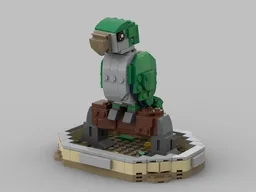 Quaker Parrot with stand