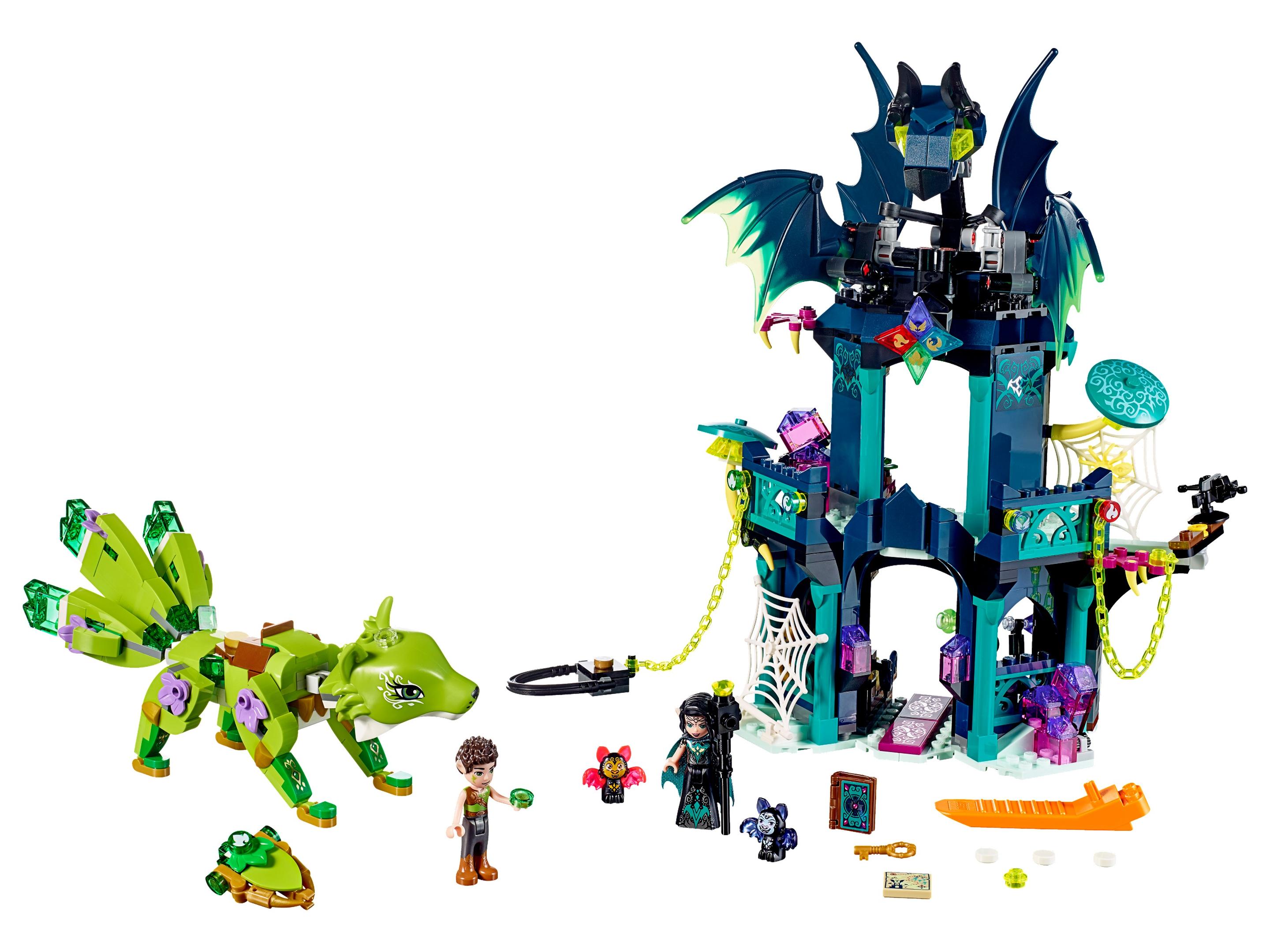 Lego Noctura's Tower & the Earth Fox Rescue