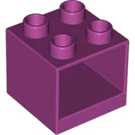 Duplo Cabinet 2 x 2 x 1.5 / Magenta