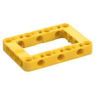 Lego Technic Beam Frame 5 x 7 with 3 x 5 Opening Thick / Yellow