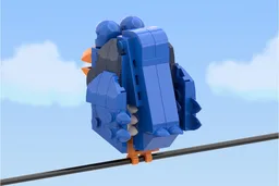 Small Blue bird