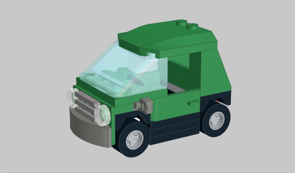 Lego 60258-1 Car - Green Body