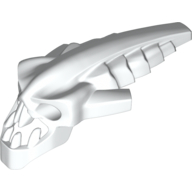 Lego Large Figure Head Barraki Takadox / White