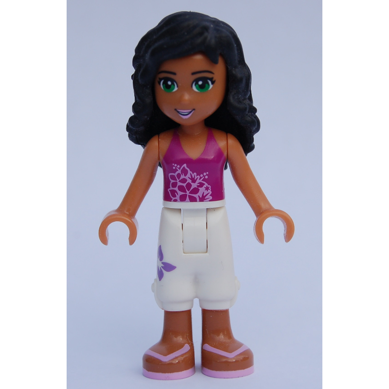 Lego Ella - Magenta Top, White Trousers