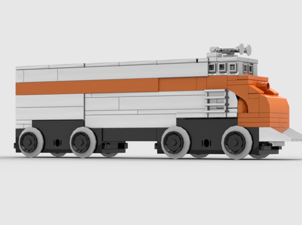 Lego Micro Freight Train