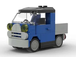 mini truck for modular city garage