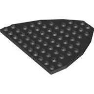 Wedge Plate 9 x 10 Boat Bow / Black