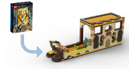 Lego 76412 Alternative "Hufflepuff's bedroom"