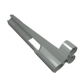 Technic Panel Fairing # 7 Small Long, Large Hole, Side A / Light Gray