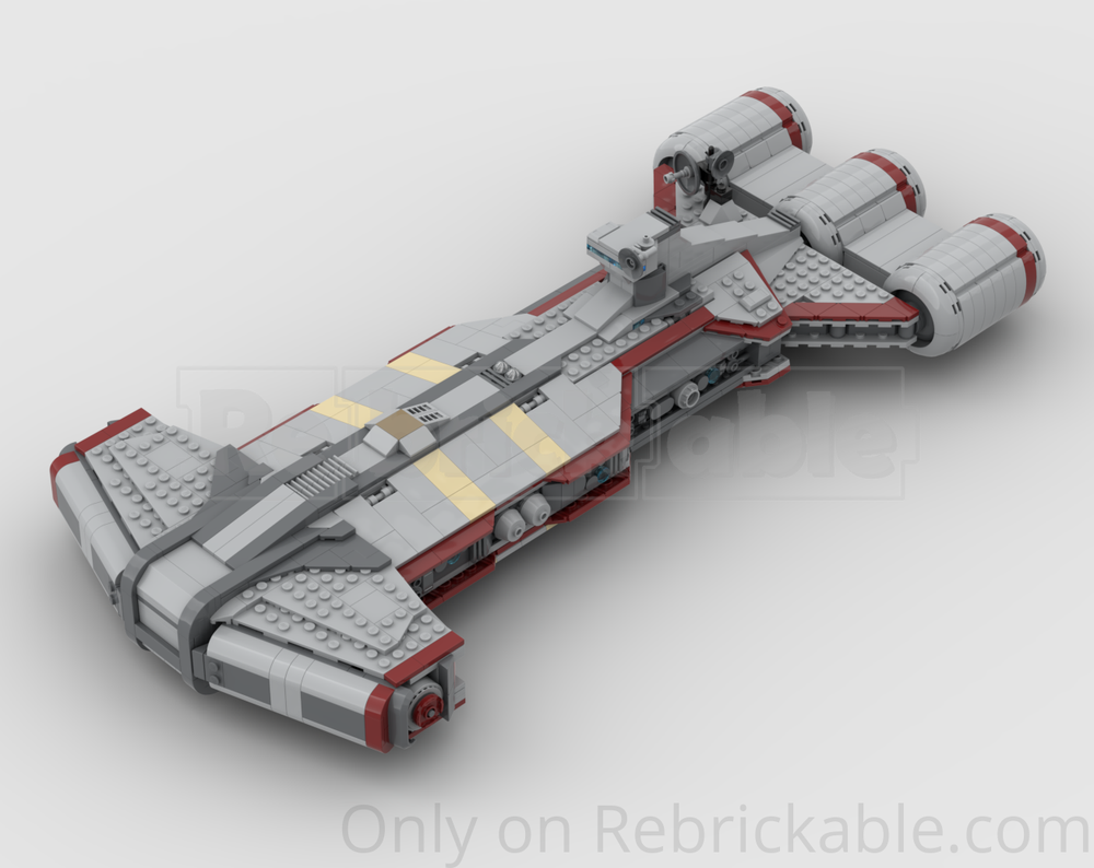 Lego Hammerhead-class frigate