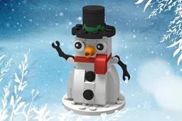 Rotating Snowman for Winter Holiday Train