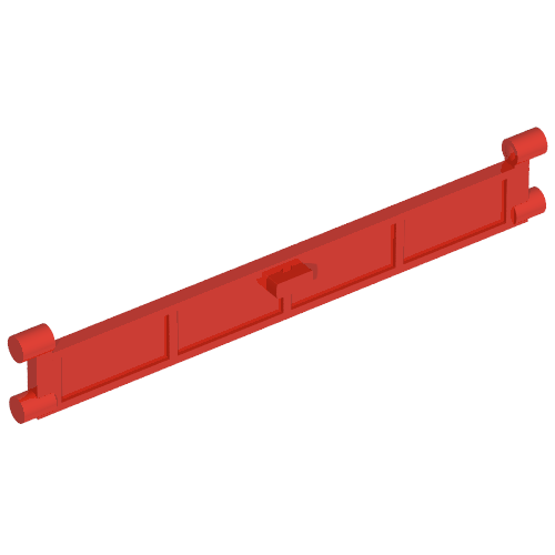 Lego Garage Roller Door Section with Handle / Red