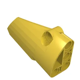 Technic Panel Fairing # 4 Small Smooth Long, Side B / Yellow