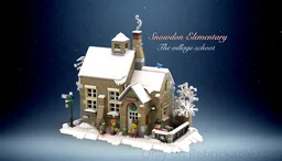 SNOWDON ELEMENTARY - The (British) winter village school
