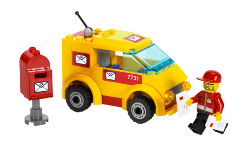 Lego Mail Van