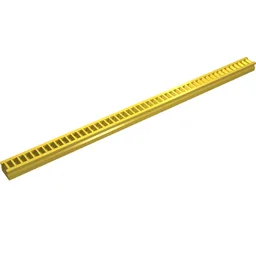 Technic Rack 1 x 20 x 2/3 / Yellow
