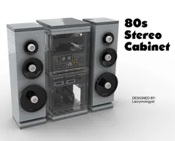 80's Stereo Cabinet
