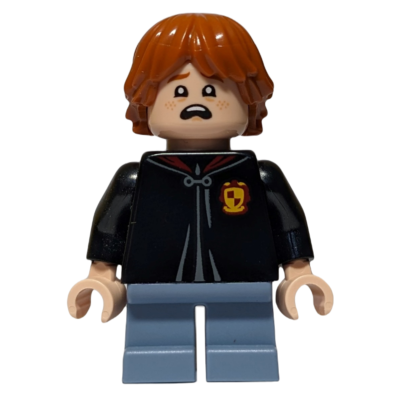 Lego Ron Weasley, Closed Gryffindor Robe with Crest