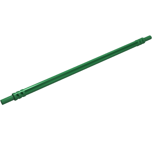Lego Axle Hose, Soft 16L / Green