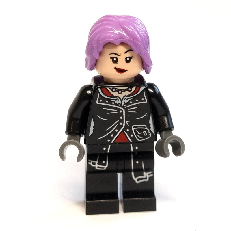 Lego Nymphadora Tonks, Medium Lavender Hair, Closed Jacket
