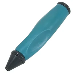 Pen Body, with Black Tip, Black Ends / Blue