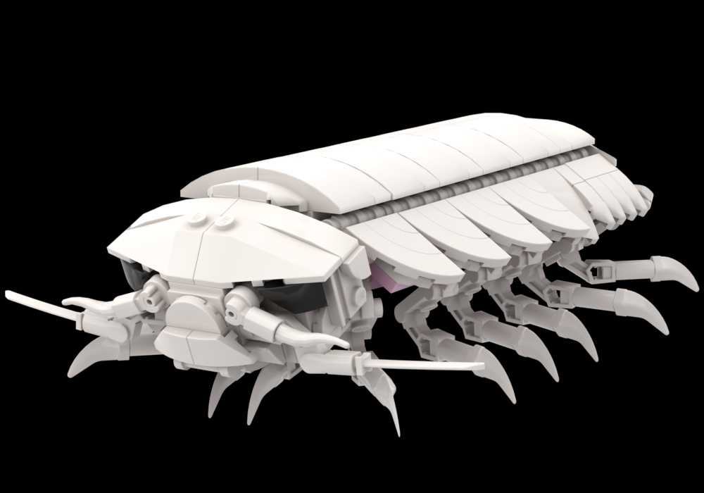 Lego Giant Deep Sea Isopod (Bathynomus giganteus)
