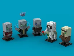 Village and Pillage Brickheadz collection